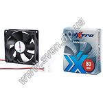 Изображение Вентилятор 80мм Maxxtro SF-80-4 80x80x25мм, 4p, box Фото Вентилятор 80мм Maxxtro SF-80-4 80x80x25мм, 4p, box