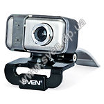Изображение WEB-камера SVEN IC-910web, 1.3Mp dinamic/0.35Mp CMOS, USB, микрофон, крепление-зажим, метал. корпус Фото WEB-камера SVEN IC-910web, 1.3Mp dinamic/0.35Mp CMOS, USB, микрофон, крепление-зажим, метал. корпус