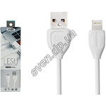 Изображение Кабель REMAX RC-050i Lesu USB-Lightning 1м White 1.3A Фото Кабель REMAX RC-050i Lesu USB-Lightning 1м White 1.3A