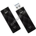 Изображение USB Flash 64Gb SILICON POWER Blaze B20 Black USB 3.0 SP064GBUF3B20V1K Фото USB Flash 64Gb SILICON POWER Blaze B20 Black USB 3.0 SP064GBUF3B20V1K