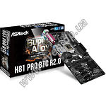 Фото AsRock H81 PRO BTC R2.0 Intel H81, S-1150, 2*DDR3,1*PCI-E16x, USB3.0, Audio, Lan, ATX