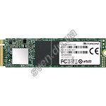 SSD жесткий диск Transcend 128Gb MTE110S M.2 NVMe 2280 (TS128GMTE110S) 1500/400 MB/s - фото