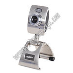 Изображение WEB-камера SVEN IC-930web, 1.3Mp dinamic/0.35Mp CMOS, USB, микрофон, крепление-зажим, метал.корпус Фото WEB-камера SVEN IC-930web, 1.3Mp dinamic/0.35Mp CMOS, USB, микрофон, крепление-зажим, метал.корпус