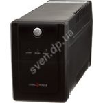 Изображение UPS LogicPower LPM-825VA-P, 2 евророзетки, 3 ступ. AVR, 1x9Ач12В. Пластиковый корпус, цвет черный Фото UPS LogicPower LPM-825VA-P, 2 евророзетки, 3 ступ. AVR, 1x9Ач12В. Пластиковый корпус, цвет черный
