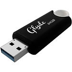 Изображение USB Flash 64Gb PATRIOT Lifestyle Glyde USB 3.1 Black (PSF64GGLDB3USB) Фото USB Flash 64Gb PATRIOT Lifestyle Glyde USB 3.1 Black (PSF64GGLDB3USB)