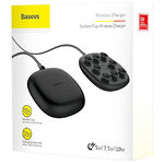 Изображение Беспроводное Wireless ЗУ Baseus WXXP-01 Black, USB питание Фото Беспроводное Wireless ЗУ Baseus WXXP-01 Black, USB питание