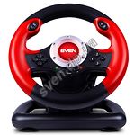 Изображение Руль SVEN GC-W400 c педалями, виброотдача, 10 кнопок, 2 оси, 8-ми позиц.джойстик Фото Руль SVEN GC-W400 c педалями, виброотдача, 10 кнопок, 2 оси, 8-ми позиц.джойстик