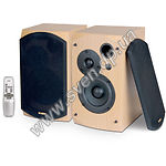 Изображение Акустическая система SVEN BF-11R black, 2x18 Вт, деревянный корпус, ДУ Фото Акустическая система SVEN BF-11R black, 2x18 Вт, деревянный корпус, ДУ