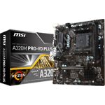 Изображение Материнская плата MSI A320M PRO-VD PLUS S-AM4 AMD A320, DDR4, mATX Фото Материнская плата MSI A320M PRO-VD PLUS S-AM4 AMD A320, DDR4, mATX