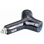 Фото Автомобильное ЗУ Gembird MP3A-UC-CAR5 от прикуривателя, 2хUSB, 12v/24v -5v, 2.1А