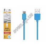 Изображение Кабель REMAX RC-006m Light USB-MicroUSB 1м Blue 2.1A Фото Кабель REMAX RC-006m Light USB-MicroUSB 1м Blue 2.1A