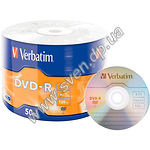 Изображение DVD-R Verbatim 4,7Gb 16x Wrap 50 pcs Matt Silver Wrap (43791) Фото DVD-R Verbatim 4,7Gb 16x Wrap 50 pcs Matt Silver Wrap (43791)