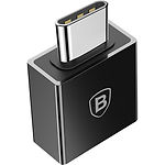 Переходник Baseus CATJQ-B01 (USB Type-C male на USB Female) - фото