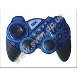 Изображение Game pad DEX PC-852S USB blue (2курка, 12кн., Dual Shock, обратная связь, USB2.0, WIN 9x/ME/2000/XP) Фото Game pad DEX PC-852S USB blue (2курка, 12кн., Dual Shock, обратная связь, USB2.0, WIN 9x/ME/2000/XP)