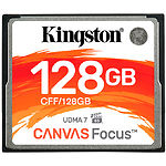 Фото Compact Flash 128 GB KINGSTON Canvas Focus (CFF/128GB) (R150/W130)