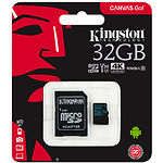 Изображение microSD HC 32Gb KINGSTON Canvas Go! UHS-I U3 Class10 V30 (c переходником SDCG2/32GB) R90/W45 Фото microSD HC 32Gb KINGSTON Canvas Go! UHS-I U3 Class10 V30 (c переходником SDCG2/32GB) R90/W45