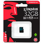 Изображение microSD HC 32Gb KINGSTON Canvas Go! UHS-I U3 Class10 V30 (без переходника SDCG2/32GBSP) R90/W45 Фото microSD HC 32Gb KINGSTON Canvas Go! UHS-I U3 Class10 V30 (без переходника SDCG2/32GBSP) R90/W45
