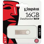 Изображение USB Flash 16Gb KINGSTON DataTraveler SE9H Silver DTSE9H/16GBZ Фото USB Flash 16Gb KINGSTON DataTraveler SE9H Silver DTSE9H/16GBZ