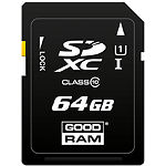 Изображение SD XC 64 GB GOODRAM Class 10 UHS-I (S1A0-0640R12) Фото SD XC 64 GB GOODRAM Class 10 UHS-I (S1A0-0640R12)
