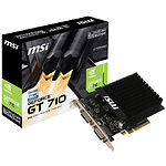 Изображение Видеокарта MSI GeForce GT710 2GB (GT 710 2GD3H H2D) Фото Видеокарта MSI GeForce GT710 2GB (GT 710 2GD3H H2D)