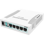 Изображение Коммутатор Mikrotik CSS106-5G-1S (RB260GS) 5-port Gigabit, 1xSFP Фото Коммутатор Mikrotik CSS106-5G-1S (RB260GS) 5-port Gigabit, 1xSFP