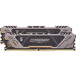 Изображение DDR-4 2шт x 8GB 3200МГц Crucial Ballistix Sport AT Gray (BLS2K8G4D32AESTK) Фото DDR-4 2шт x 8GB 3200МГц Crucial Ballistix Sport AT Gray (BLS2K8G4D32AESTK)