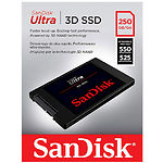Фото SSD SanDisk Ultra 3D 250GB 2.5" SATA-3 (SDSSDH3-250G-G25) 550/525 MB/s