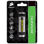Изображение USB Flash 64GB Corsair Survivor USB3.0 (CMFSV3B-64GB) Фото USB Flash 64GB Corsair Survivor USB3.0 (CMFSV3B-64GB)
