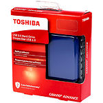 Изображение Внешний HDD TOSHIBA Canvio Advance 2TB 2,5" USB3.0 Blue (HDTC920EL3AA) Фото Внешний HDD TOSHIBA Canvio Advance 2TB 2,5" USB3.0 Blue (HDTC920EL3AA)