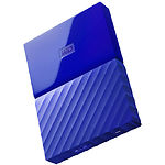 Изображение внешний HDD WD My Passport 1TB ext. Blue USB 3.0 2,5" (WDBYNN0010BBL-WESN) Фото внешний HDD WD My Passport 1TB ext. Blue USB 3.0 2,5" (WDBYNN0010BBL-WESN)