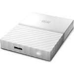 Изображение внешний HDD WD My Passport 4TB ext. White USB3.0 2,5" (WDBYFT0040BWT-EEEX) Фото внешний HDD WD My Passport 4TB ext. White USB3.0 2,5" (WDBYFT0040BWT-EEEX)