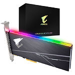 Изображение SSD GIGABYTE AORUS RGB AIC 512GB PCI-Express 3.0 x4 card (GP-ASACNE2512GTTDR) 3480/2100 Mb/s Фото SSD GIGABYTE AORUS RGB AIC 512GB PCI-Express 3.0 x4 card (GP-ASACNE2512GTTDR) 3480/2100 Mb/s