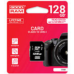 Изображение SD XC 128 GB GOODRAM Class 10 UHS-I (S1A0-1280R11) Фото SD XC 128 GB GOODRAM Class 10 UHS-I (S1A0-1280R11)