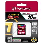 Изображение SD HC 16GB Transcend Class 10 UHS-l (TS16GSDHC10U1) Фото SD HC 16GB Transcend Class 10 UHS-l (TS16GSDHC10U1)
