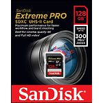 Изображение SD XC 128 GB SanDisk Extreme Pro Class 10 UHS-II U3 (SDSDXPK-128G-GN4IN) R300MB/s,W260MB/s Фото SD XC 128 GB SanDisk Extreme Pro Class 10 UHS-II U3 (SDSDXPK-128G-GN4IN) R300MB/s,W260MB/s