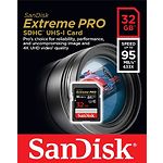 Фото SD HC 32Gb SanDisk Extreme Pro Class 10 UHS-I U3 V30 (SDSDXXG-032G-GN4IN) R95MB/s, 633x