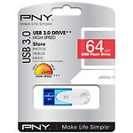 Изображение USB Flash 64Gb PNY ATTACHE4 Blue FD64GATT430-EF Фото USB Flash 64Gb PNY ATTACHE4 Blue FD64GATT430-EF