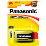 Изображение Батарейка PANASONIC 6LF22 Alkaline Power Крона (6LF22APB/1BP) 6LR61 Фото Батарейка PANASONIC 6LF22 Alkaline Power Крона (6LF22APB/1BP) 6LR61