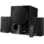Изображение Акустическая система SVEN MS-2080 black, 2.1 40W Woofer + 2*15 speaker, BT, FM, SD, USB, LED Фото Акустическая система SVEN MS-2080 black, 2.1 40W Woofer + 2*15 speaker, BT, FM, SD, USB, LED