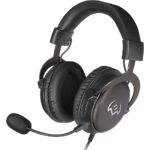 Изображение SVEN AP-G999MV gray наушники с микрофоном (кожаные) Джек 3,5мм 4pin, адаптер 1м для ПК Фото SVEN AP-G999MV gray наушники с микрофоном (кожаные) Джек 3,5мм 4pin, адаптер 1м для ПК