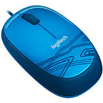 Изображение Мышка Logitech M105 optical, USB, (blue) box (910-003114) Фото Мышка Logitech M105 optical, USB, (blue) box (910-003114)