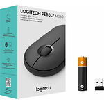 Изображение Мышка Logitech M350 Pebble Wireless GRAPHITE (910-005718, 910-005607) Фото Мышка Logitech M350 Pebble Wireless GRAPHITE (910-005718, 910-005607)