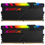 Изображение DDR-4 2шт x 8GB 3200МГц GEIL EVO X II Black RGB (GEXSB416GB3200C16ADC) Фото DDR-4 2шт x 8GB 3200МГц GEIL EVO X II Black RGB (GEXSB416GB3200C16ADC)