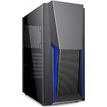 Изображение Корпус Frontier Scout BK/BU Miditower без БП ATX/mATX черный, 2*3.5",2*2.5" Фото Корпус Frontier Scout BK/BU Miditower без БП ATX/mATX черный, 2*3.5",2*2.5"