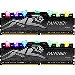 Фото DDR-4 2шт x 8GB 2666МГц Apacer Panther Rage RGB (EK.16GAV.GQNK2)