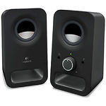 Колонки акустические Logitech Z150 черные 2*1,15W speaker, jack 3,5 - фото