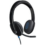 Изображение Logitech H540 USB Наушники с микрофоном (981-000480) Фото Logitech H540 USB Наушники с микрофоном (981-000480)