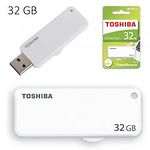 Изображение USB Flash 32Gb Toshiba TransMemory U203 White THN-U203W0320E4 Фото USB Flash 32Gb Toshiba TransMemory U203 White THN-U203W0320E4