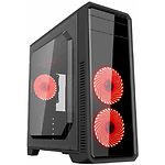 Изображение Корпус GAMEMAX G561-F Red без БП Фото Корпус GAMEMAX G561-F Red без БП