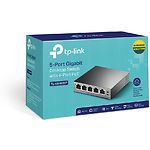 Изображение Коммутатор TP-Link TL-SG1005P, Switch 5-port 10/100/1000, 4x PoE Фото Коммутатор TP-Link TL-SG1005P, Switch 5-port 10/100/1000, 4x PoE